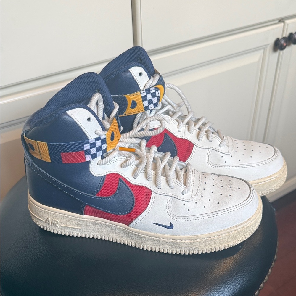 Nike air high tops Nautical flags